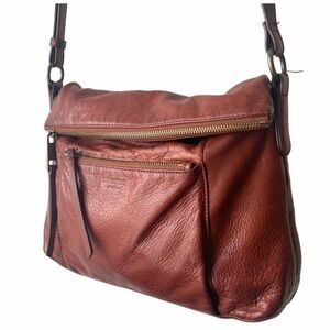 Margot Pebbled Leather Crossbody Bag